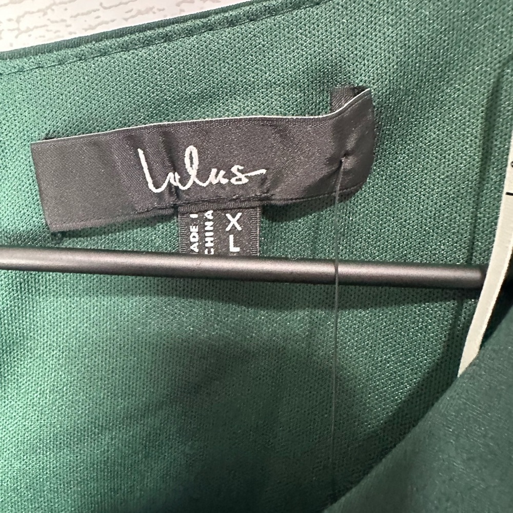 NWT Lulus Illustrious Charm Green Pantsuit Size XL - Picture 3 of 12